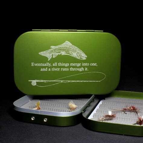 metal fly fishing box|steel tackle box.